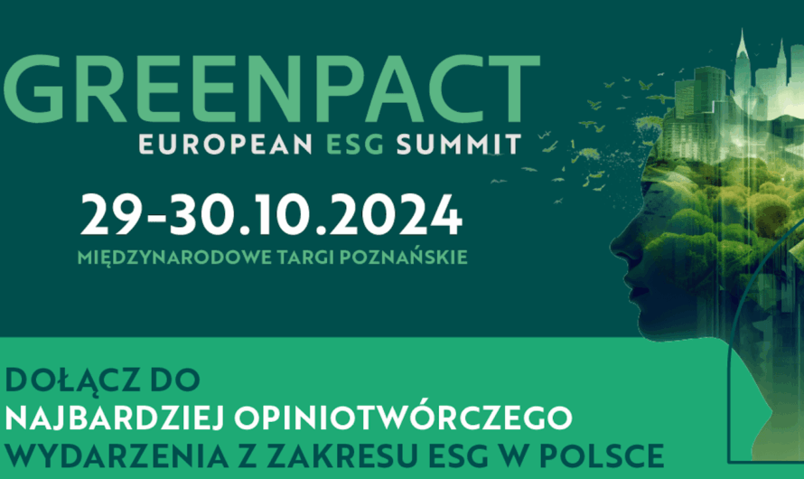 Europejska debata o ESG – GREENPACT 2024 w Poznaniu