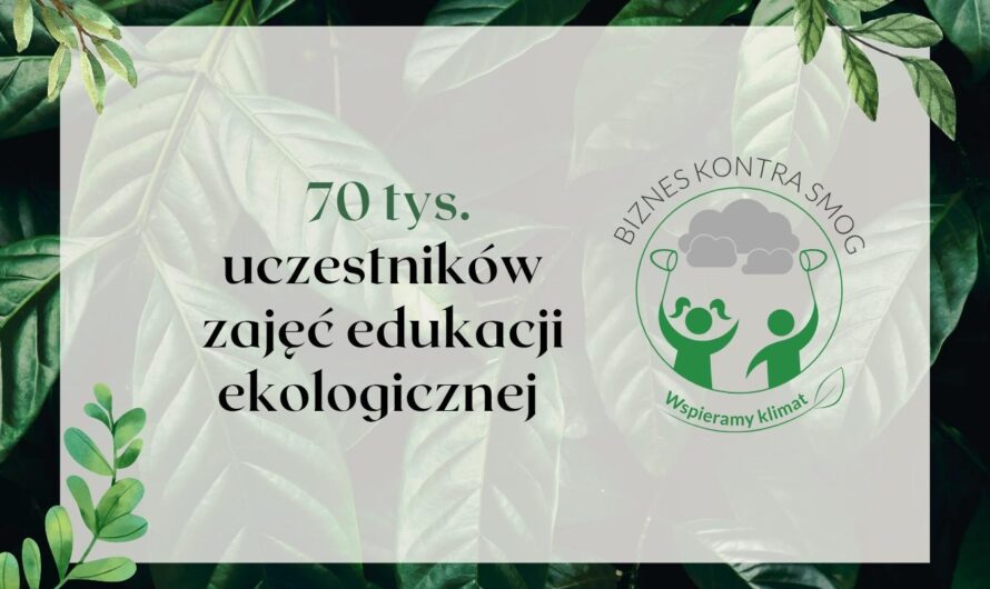 Wspieramy klimat – Biznes kontra smog – program wolontariatu pracowniczego